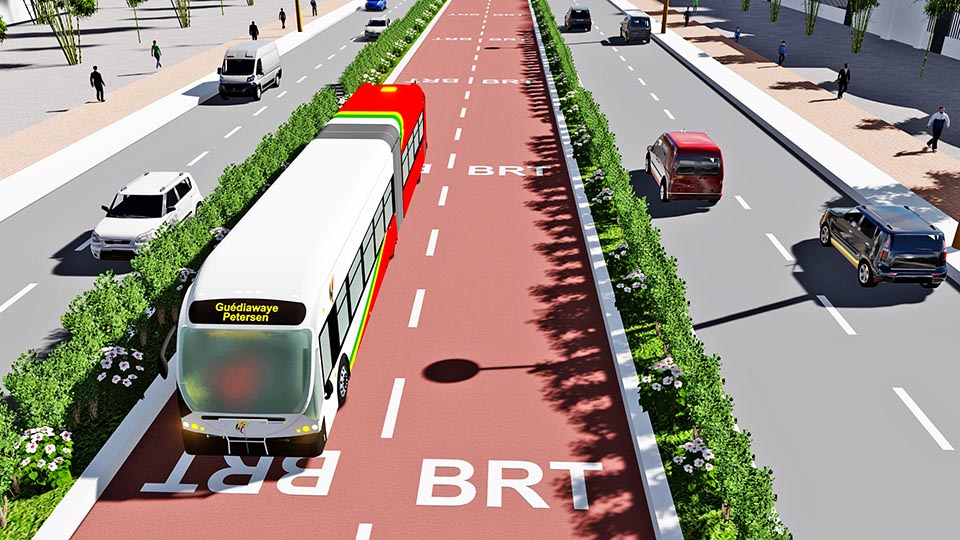 BRT, des essais statiques prévus ce lundi 21 août 2023