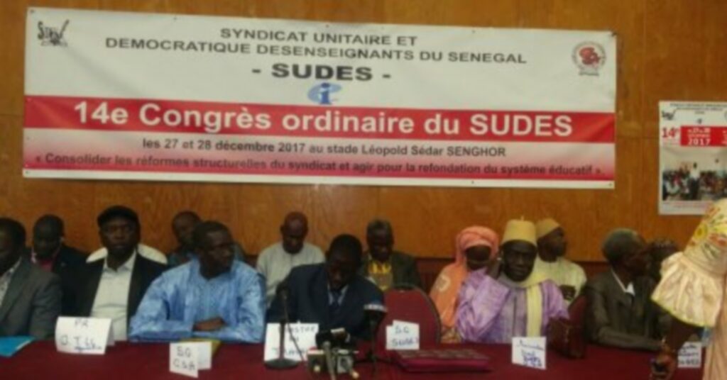SUDES, syndicat unitaire et démocratique des enseignants du Sénégal