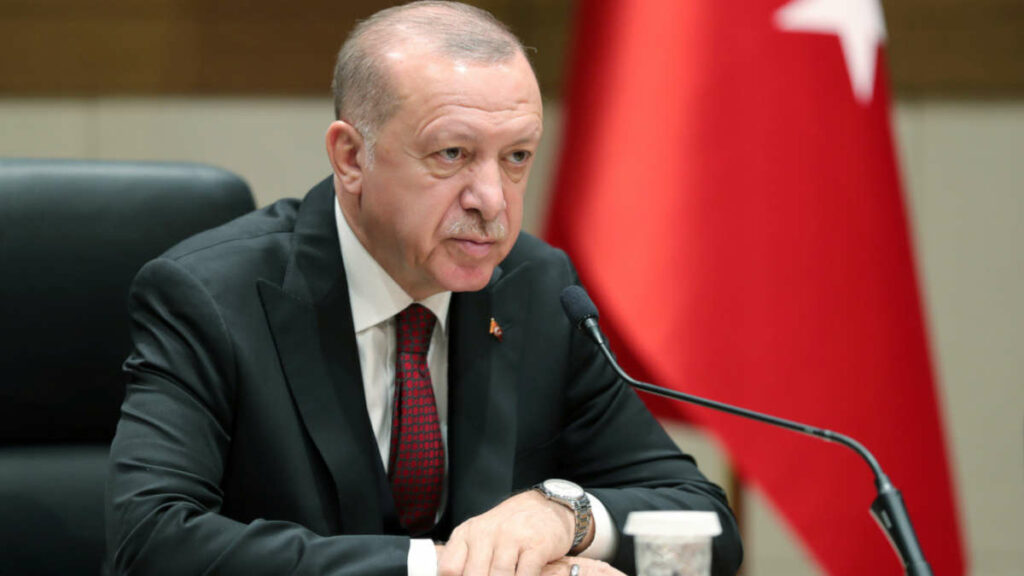 Erdogan, président de la Turquie