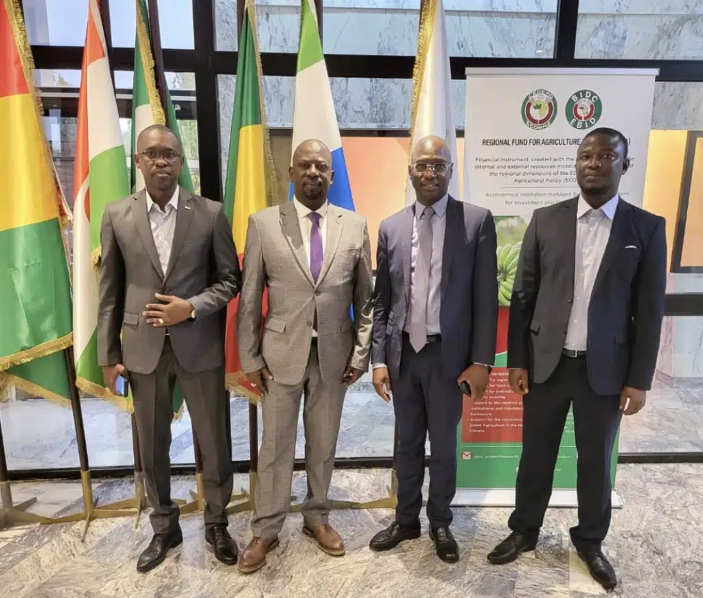 La SAED reçue à la BOAD et à la BIDC Amadou Niang, PCA de la SAED en tête d'une délégation