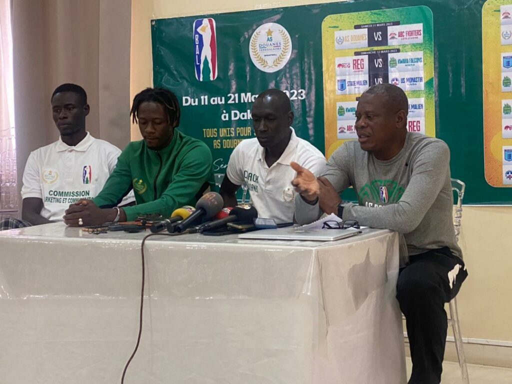 Le staff technique de l'AS Douanes renforcé avec Parfait Adjivon pour la 3e édition de la BAL à Dakar