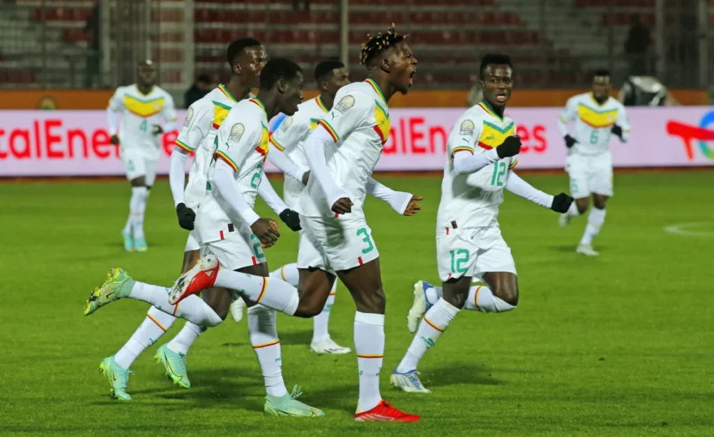 Sénégal, les Lions jubilent après un but
