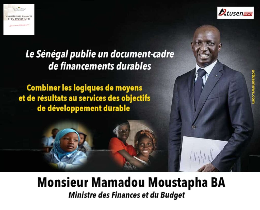 Le Sénégal publie un document-cadre de financements durables