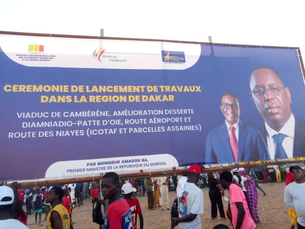 AGEROUTE, lancement des travaux dans la région de Dakar