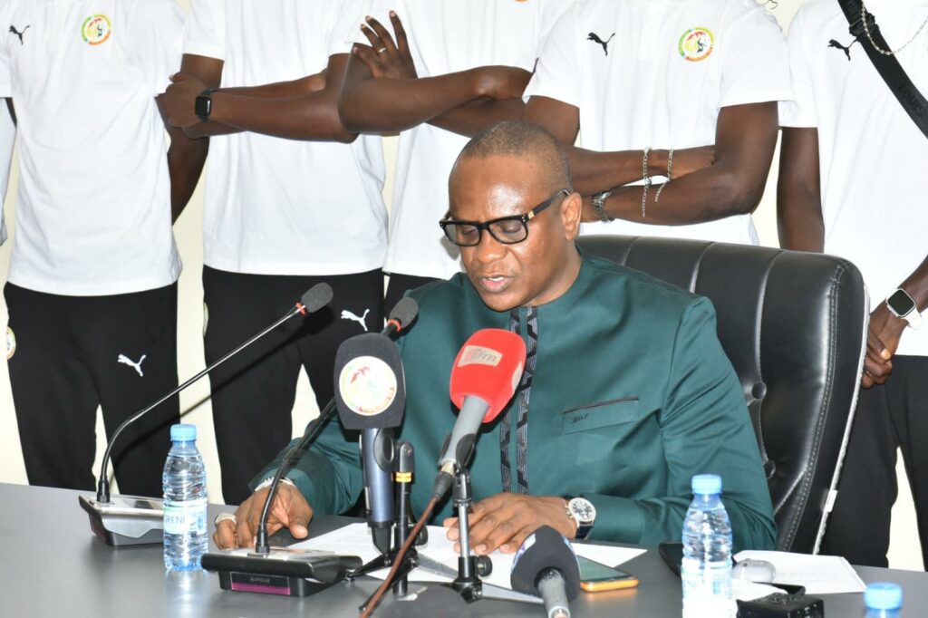 Lat Diop, ministre des sports