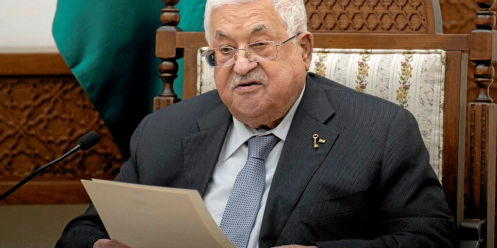 Mahmud Abbass président de la Palestine