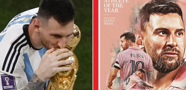 Messi élu meilleur sportif par le magazine Time