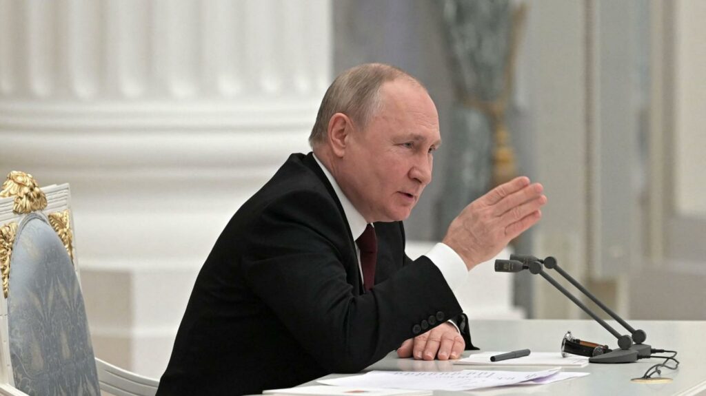 Poutine, président de la Russie candidate pour une 5e fois