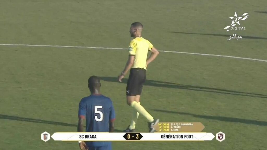 U19 Génération Foot vs SC Braga