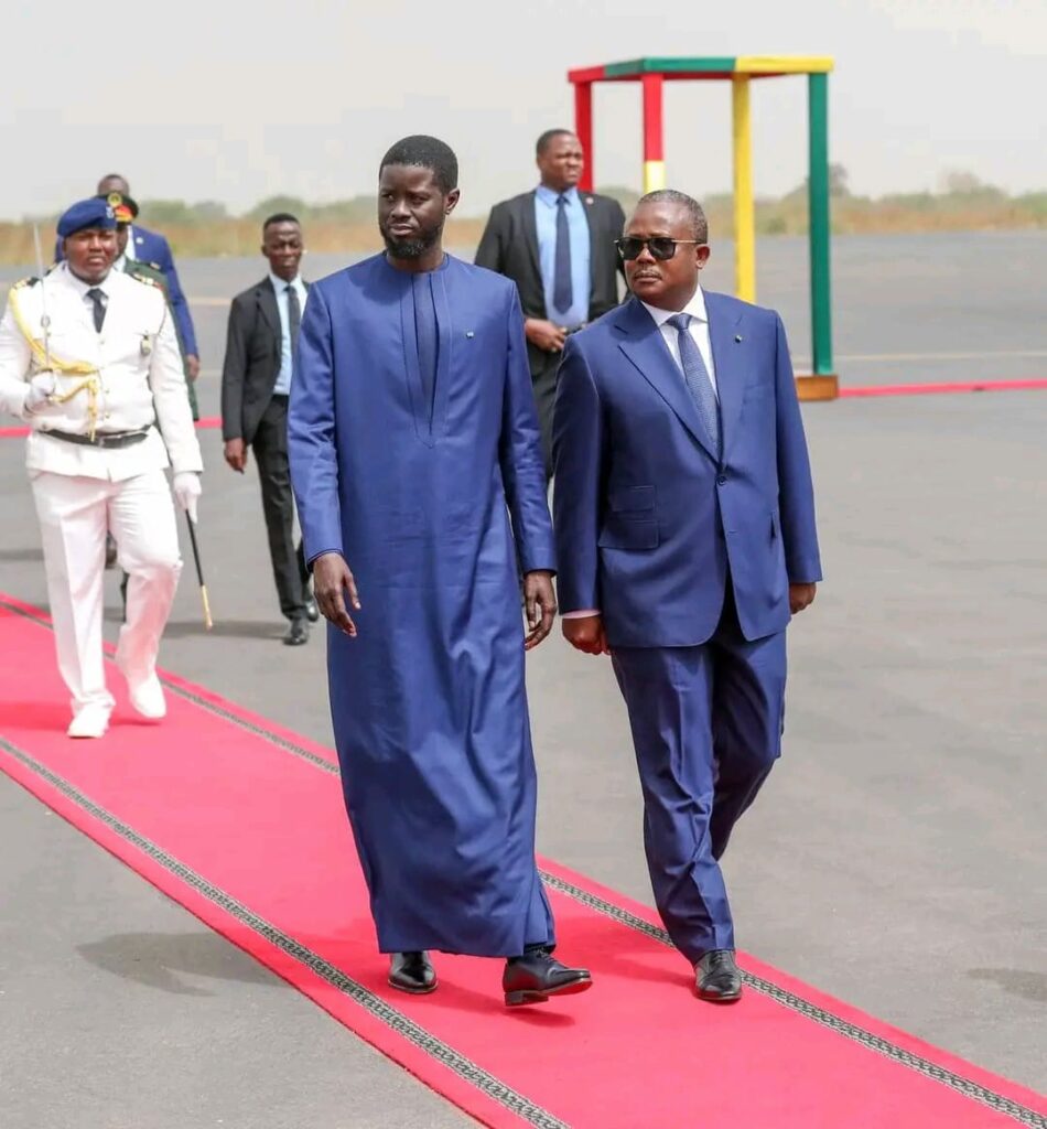 Bissau, Diomaye accueillie par son Embalo