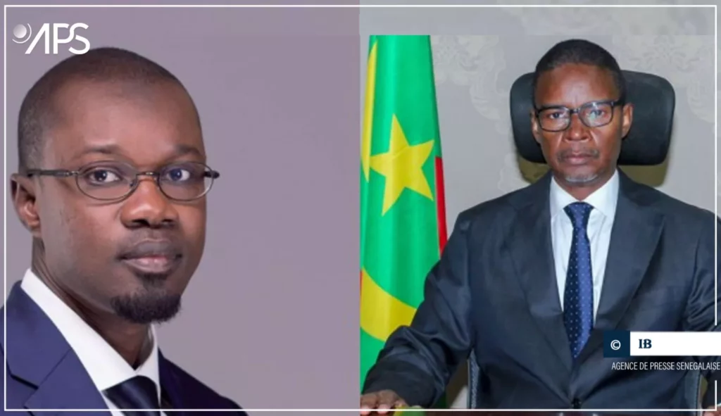 Ousmane Sonko et Mohamed Bilal Messoud