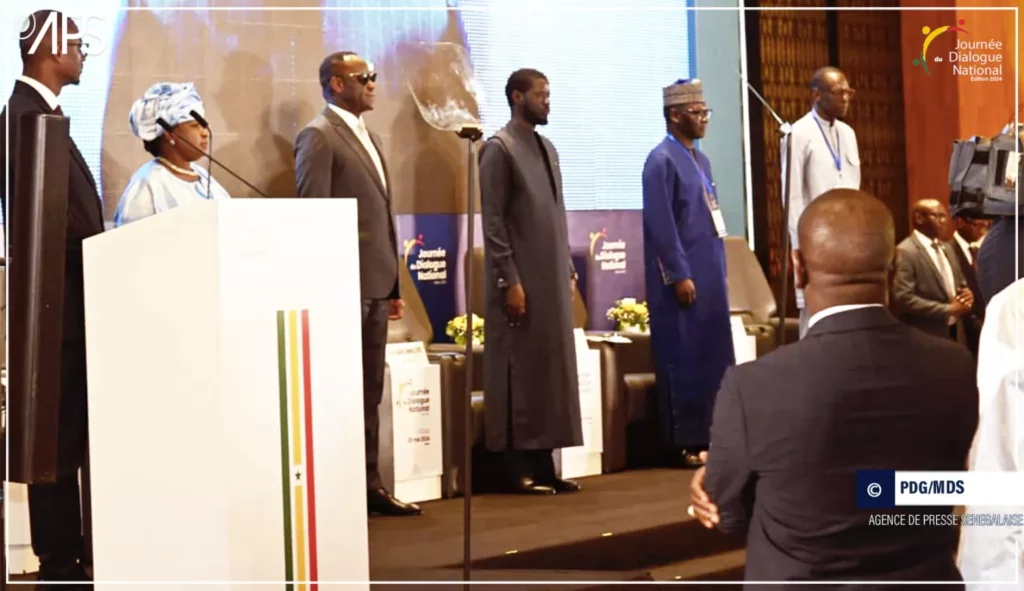 Diomaye Faye à l'ouverture du dialogue national