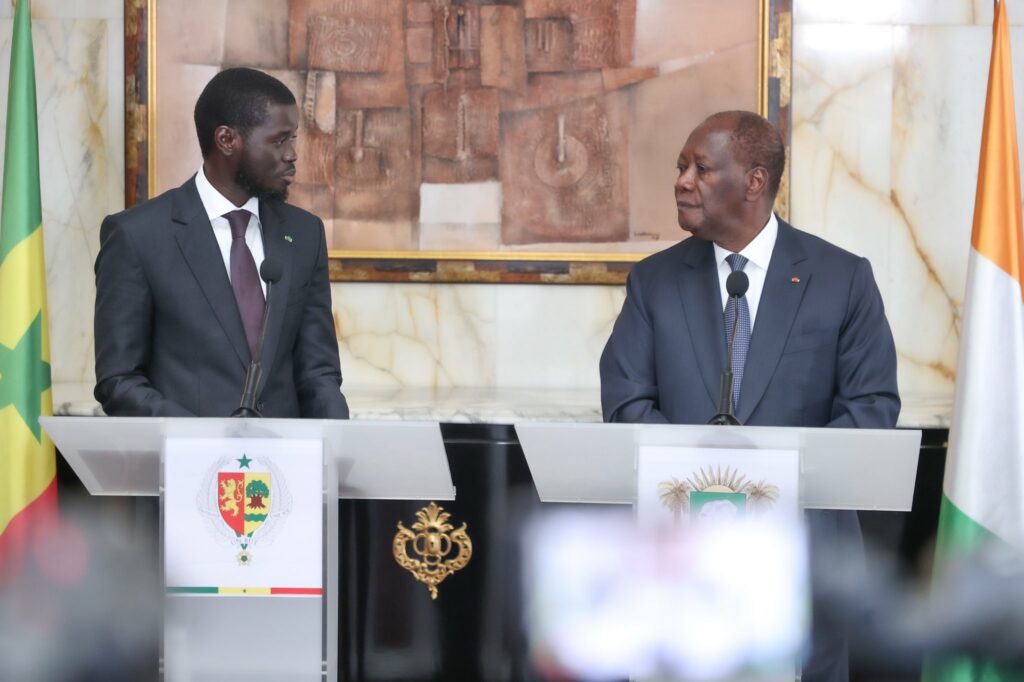 Diomaye et Alassane Ouattara