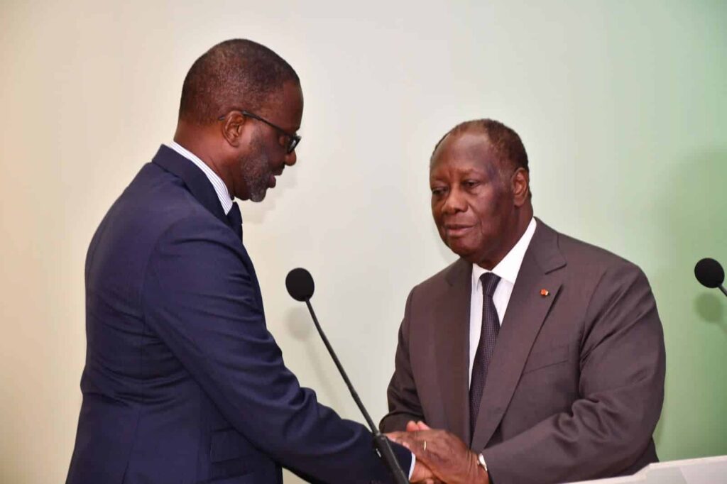 Alassane Ouattara vs Tidjane Thiam, la guerre des libéraux