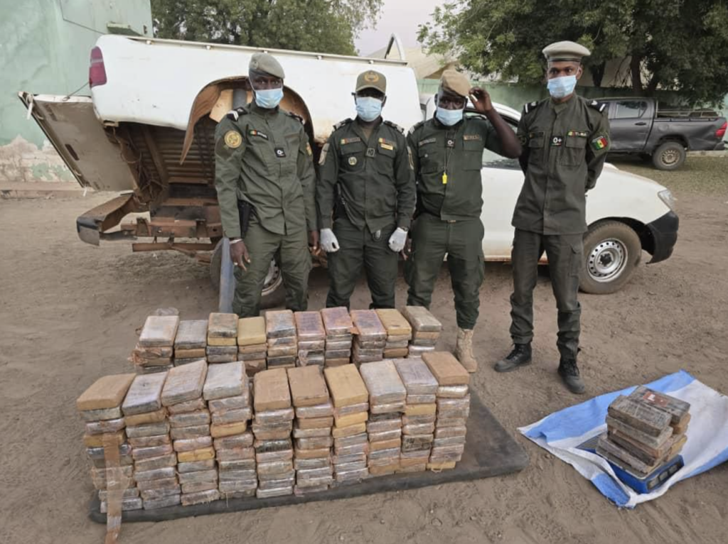 La douane saisit 235 kg de cocaïne à Koungheul